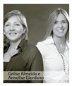 Gelise Almeida e Annelise Giordano