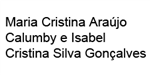 Maria Cristina Araújo Calumby e Isabel Cristina Silva Gonçalves