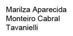 Marilza Aparecida Monteiro Cabral Tavanielli