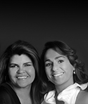 Rosangela Martins e Zelinda Gouvêa