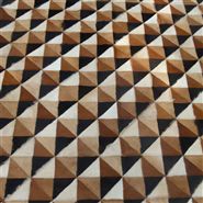 Tapete Couro Triangulo