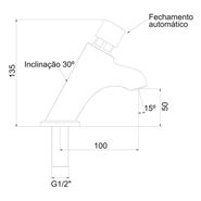 Torneira Balcão Mebermatic 10000 C