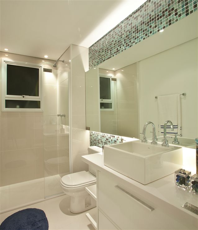 Tecto Portfólio Daniele Guardini e Adriano Stancati Residencial Apart -> Banheiro Decorado De Apartamento Pequeno Tecto Portfólio Daniele Guardini e Adriano Stancati Residencial Apart -> Banheiro Decorado De Apartamento Pequeno
