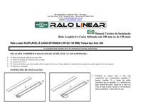 Ralo Linear Acoplável