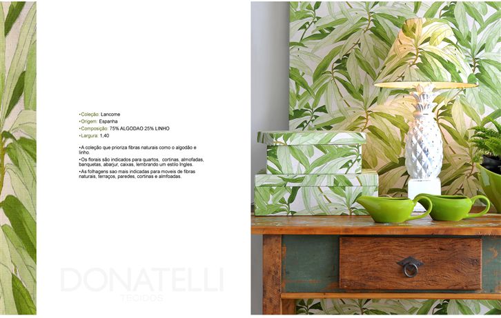 Tecto - Catálogo: Donatelli - Donatelli - Busca: tecidos