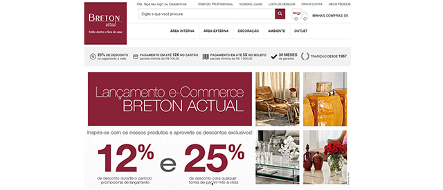 Breton Actual lança e-commerce