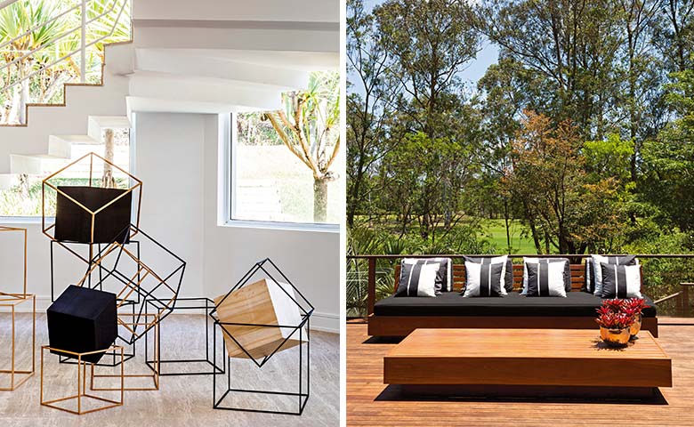 No maior clima de cortinas esvoaçantes à la Gatsby, a casa de campo no interior de São Paulo – com décor de Cristina Hamoui – é uma verdadeira festa para os olhos e os sentidos