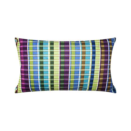 Almofada Bohemian Plaid Multi