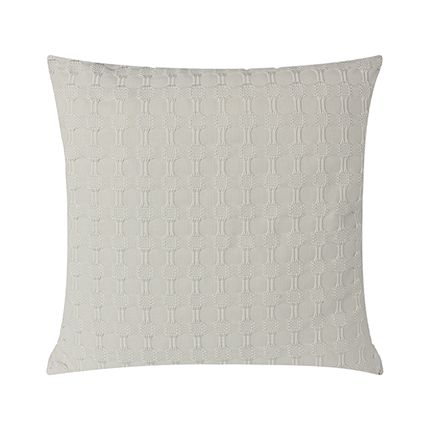 Almofada Dobby Plain Ivory