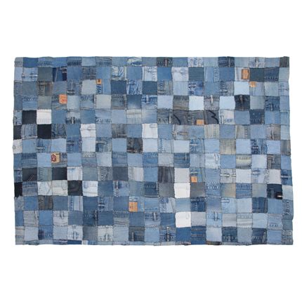 Tapete Jeans Patchwork