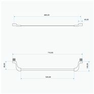 Toalheiro Linear 2030 C 210