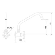 Torneira Bica Móvel 1165 C 23 BA