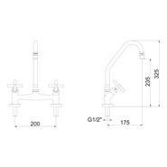 Misturador Bancada 3006 C 202 BA AA