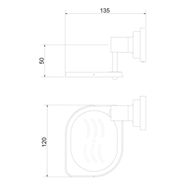 Saboneteira Metal Parede 2061 C 202