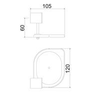 Saboneteira Metal Parede 304 C 37