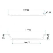 Toalheiro Linear 2033 C 240