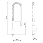 Monocomando Cozinha 2882 C 75