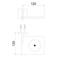 Saboneteira Parede 2060 C 220