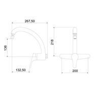 Monocomando de Cozinha 7006 C 70