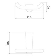 Cabide Duplo 2042 C 300