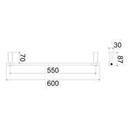 Toalheiro Linear 2038 C 300