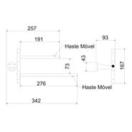 Toalheiro Linear Duplo 2034 C 300